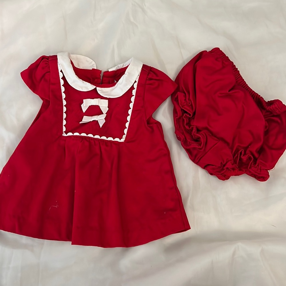Janie and Jack adorable red dress
